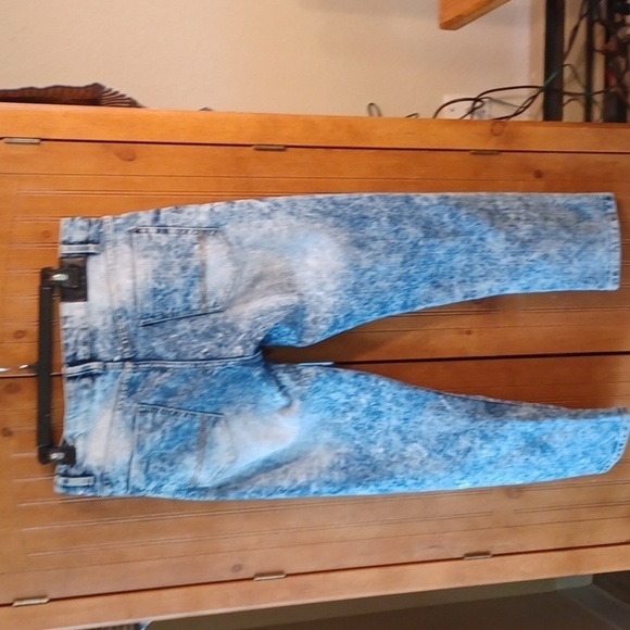 MEN'S SOUTHPOLE ACID WASH SKINNY JEANS - Picture 3 of 6
